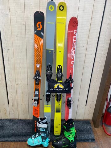 Touren - Skischuhe boottour 0,1 cm, 1 Tag